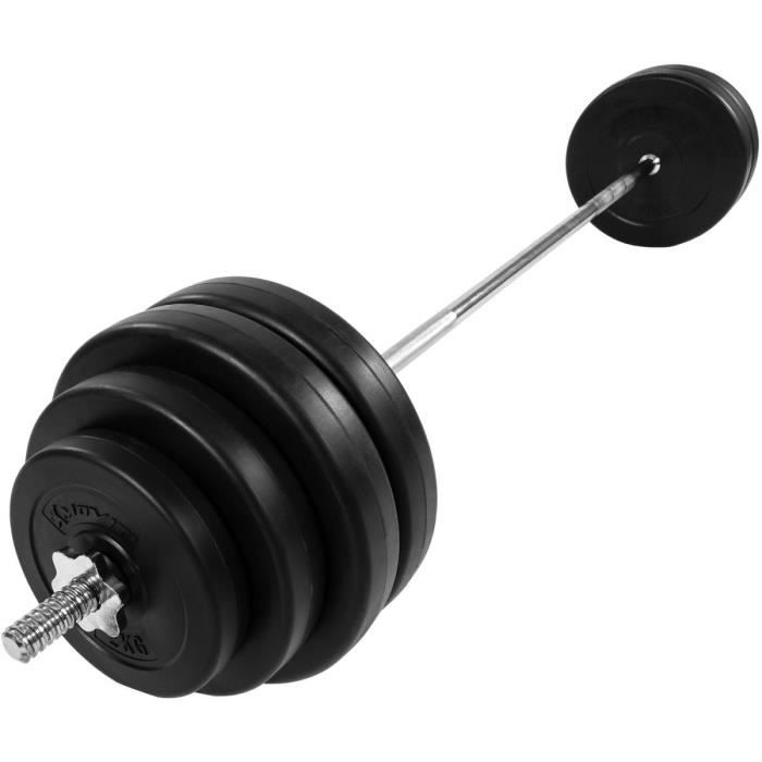 MOVIT Haltère long 168cm, 60,5kg