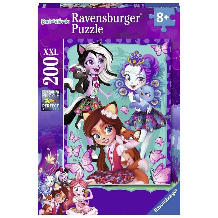Ravensburger - Meilleures amies pour la Vie 200 pièces XXL, Puzzle, Casse Tete, Garcon, Enfants,Jouets Fille, Jeux,