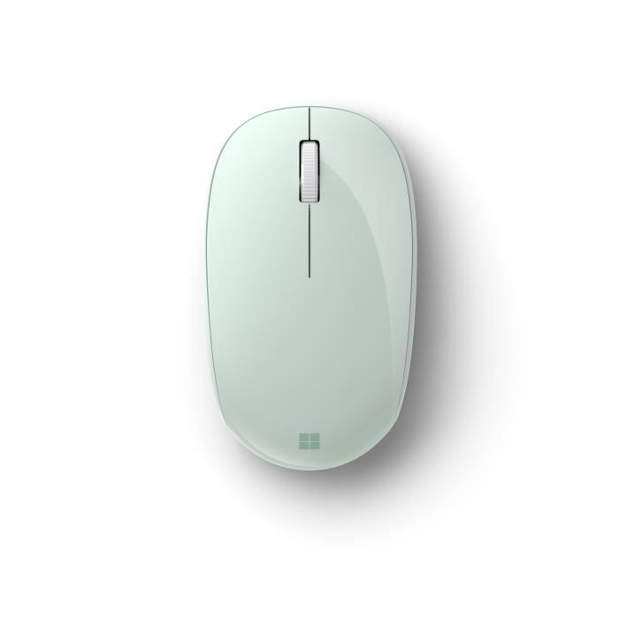MICROSOFT Souris Bluetooth - Souris optique - 3 boutons - Sans fil - Bluetooth 5.0 - Menthe