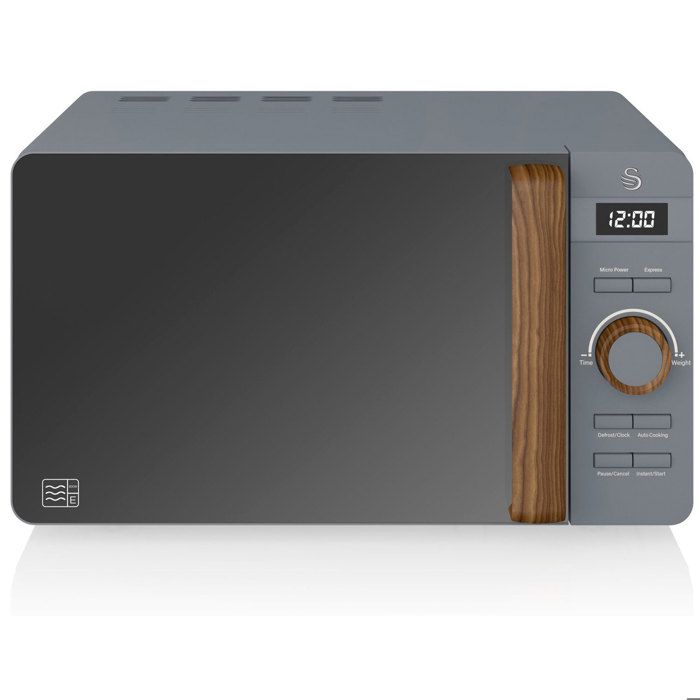 Micro-ondes Digital 20L Design Moderne Nordic 800W SWAN SM22036GRYNEU Gris 41026