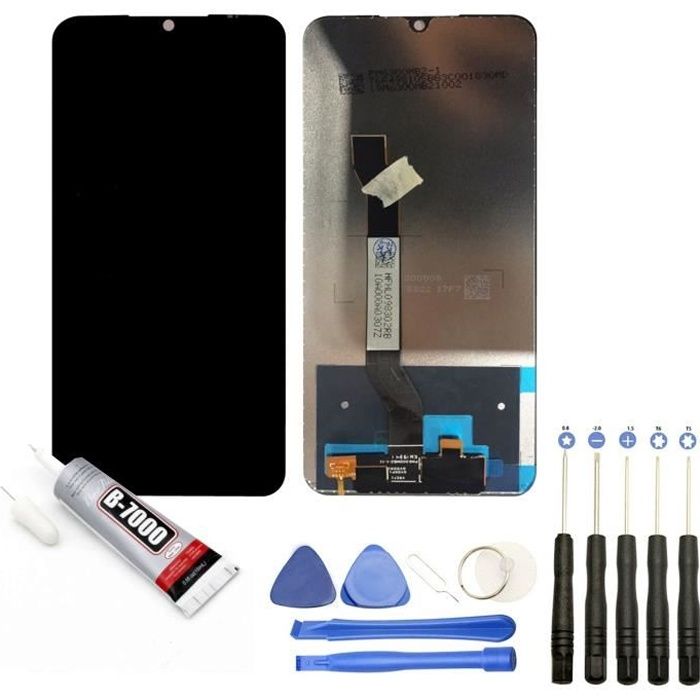 Vitre tactile + Ecran LCD compatible avec Xiaomi Redmi Note 8 taille 6.3\