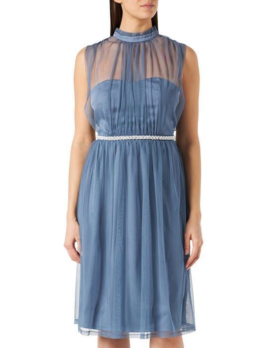Robe Femme Esprit - Modal Et Polyester - Lavage Machine - Coupe Avec Col Et Boutons