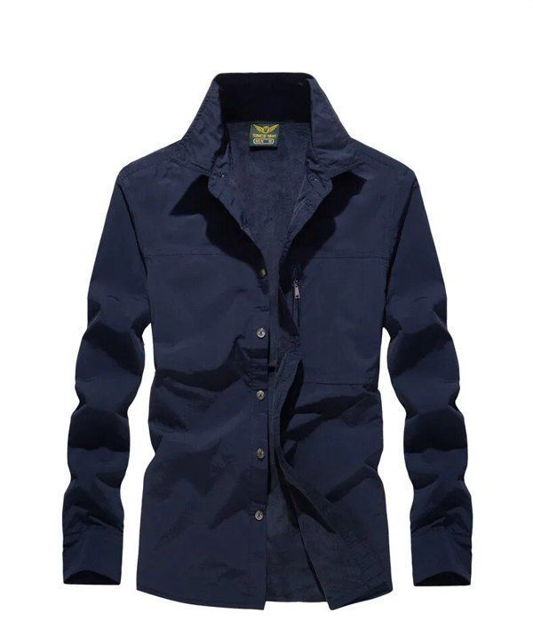 Chemise Coupe-vent Buffalo En Pertex Quantum Pour Homme - Taille 40, Couleur Vert, Occasion