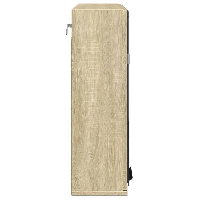 Promotion mai * Armoire de salle de bain - à miroir chêne sonoma bois ingénierie EU2472849655
