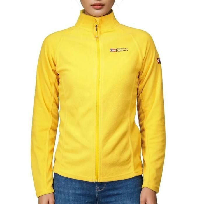 Veste Polaire Jaune Femme Geographical Norway Lady 233 Veste Polaire Jaune Femme Geographical Norway Lady 233