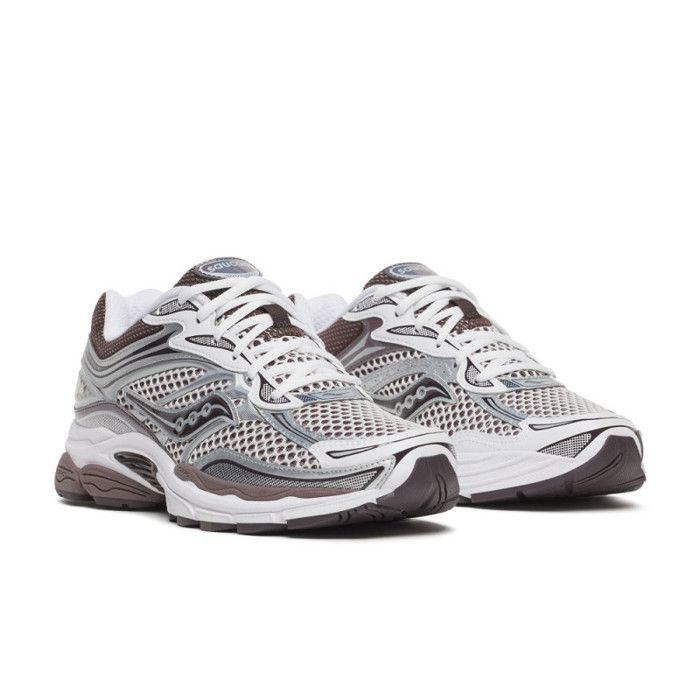 Saucony Baskets Saucony ProGrid Omni 9 OG blanches et marrons