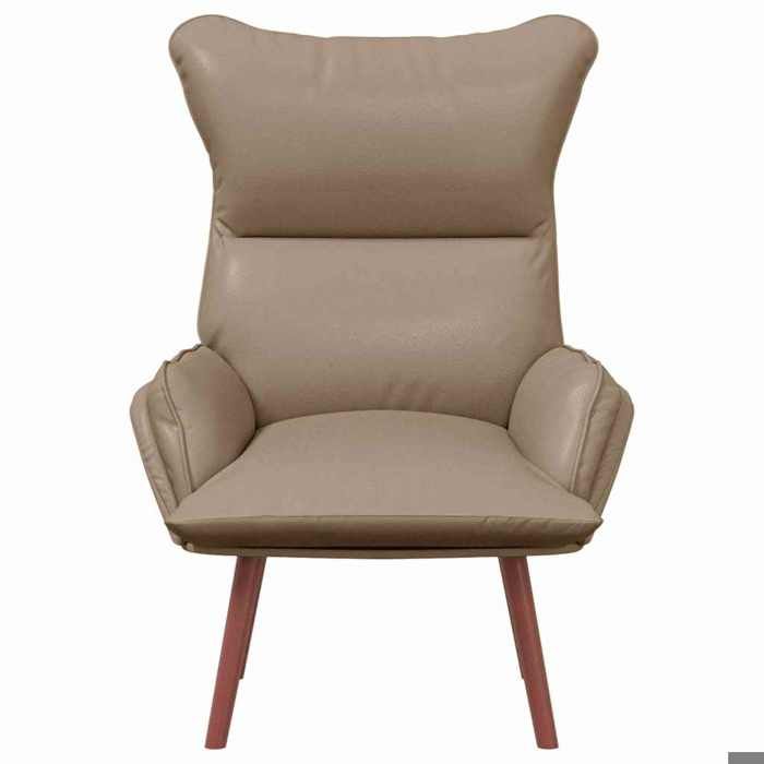 Chaise simple - Marron - Fauteuil SALON - Cappuccino 69x74x93 cm Simili cuir F8792