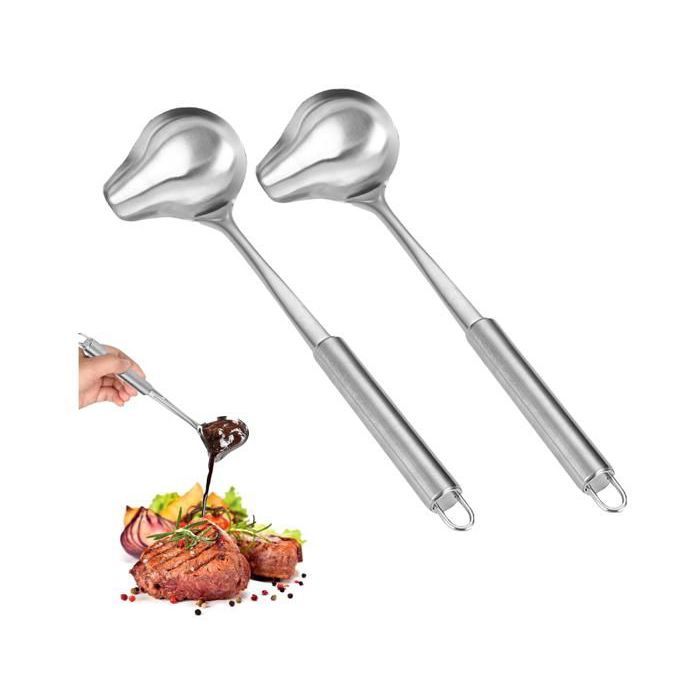 Lot De 2 Louche Inox 30,2 Cm, Louche Cuisine,Louche Cuisine Inox,Louche ...