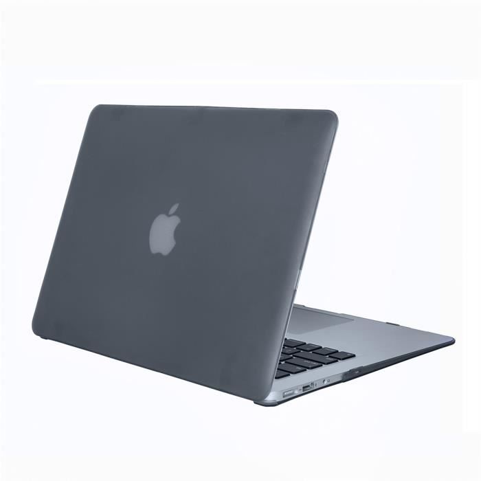 iMoshion Coque Laptop pour MacBook Air 13 pouces (2008-2017) - A1369 /  A1466 - Noir