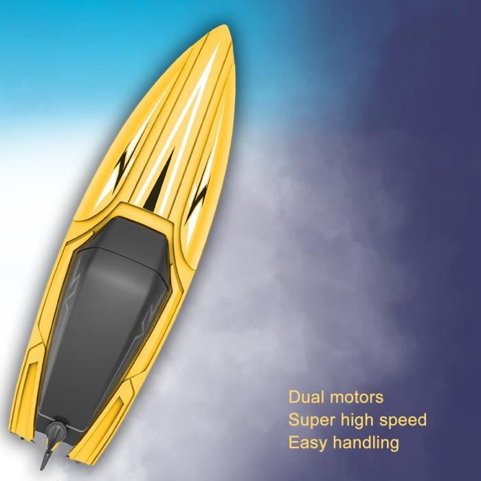 OBEST Spray Bateau Moteur Télécommande Imperméable, 2.4GHz Double