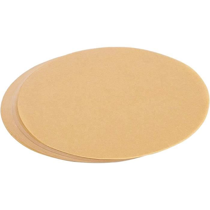 150 Feuilles Rondes Papier Sulfurisé 28 Cm - Anti-adhésif Pour Air Fryer, Four, Barbecue