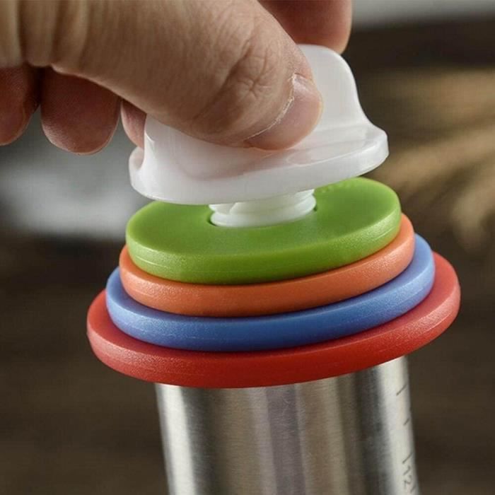 Rouleau à Pâtisserie Réglable En Inox + Tapis Silicone – 4 épaisseurs (2 à 10 Mm) Pour Pizza, Biscuits, Pâtes - 4