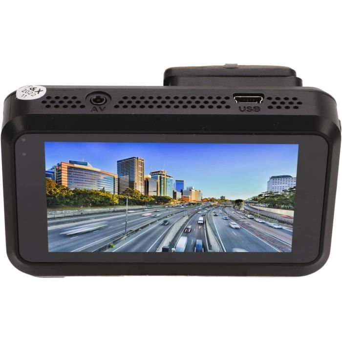 Dash Cam Avant Et Arrière,1080P Hd Dual Lens Smart Dashboard Dashcam Avec 3  Pouces D'Écran,Caméra De Sécurité Pour Voiture [u1624]