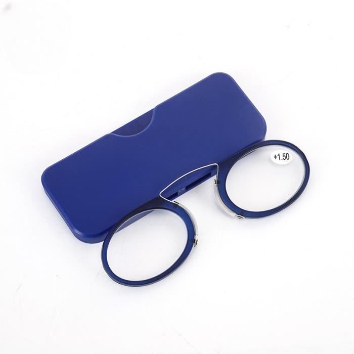 Viseng Mini Lunettes De Lecture Ultra-Fines Anti-Lumière Bleue - Compactes Et Portables Avec Étui
