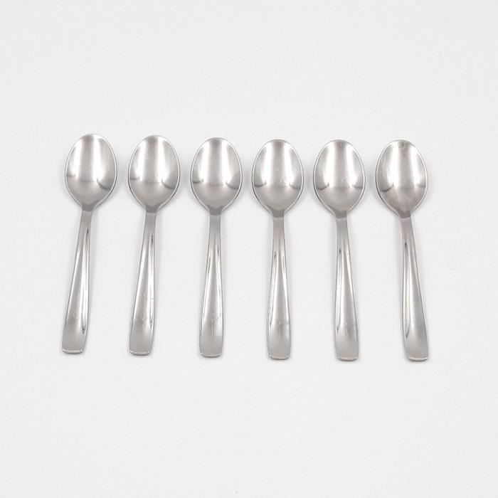 Cuillères à thé - Hotel II - Lot de 12 - Inox 18/00 - Longueur 12.7 cm - Passe au lave-vaisselle