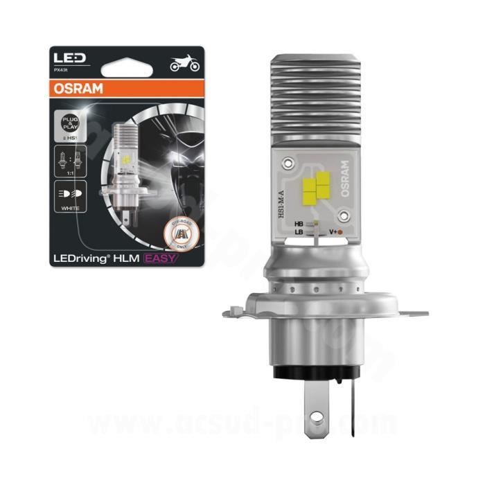AMPOULE/LAMPE OSRAM 12V HS1 LEDriving HLM EASY * PX43t 12V / 5.5W