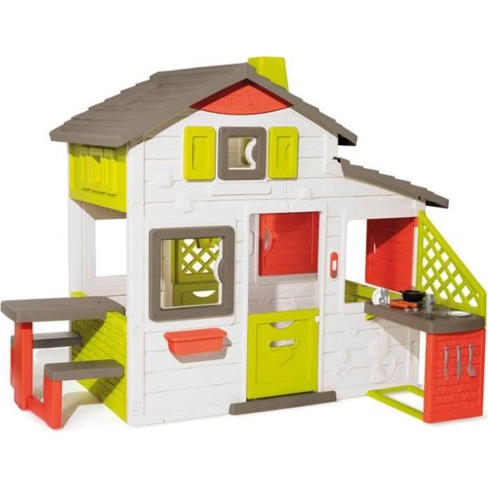 SMOBY  Maison Neo Friends House avec Cuisine 810202