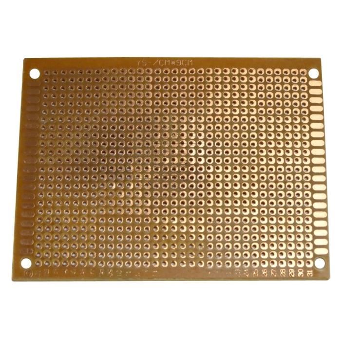 Lot De 5 Plaques Circuits Imprimés Bakélite - Pour Prototypage électronique Et Soudure
