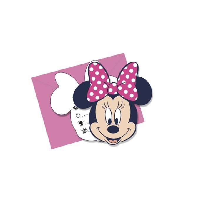 Invitations Anniversaire Minnie X6 Cdiscount Beaux Arts Et Loisirs Creatifs Invitations Anniversaire Minnie X6 Cdiscount Beaux Arts Et Loisirs Creatifs