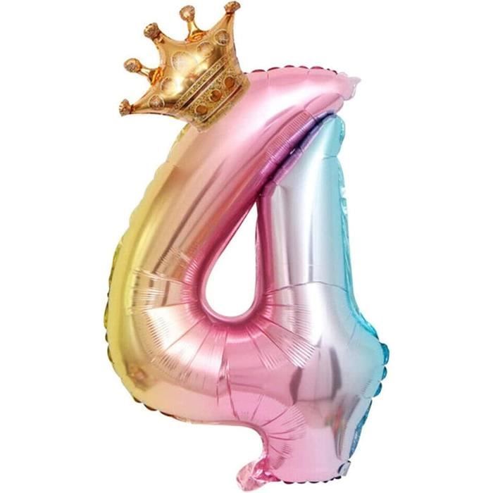 Ballons En Aluminium - Chiffres Géants - 80 Cm - Pour Anniversaire, Mariage, Fête, Décoration 6