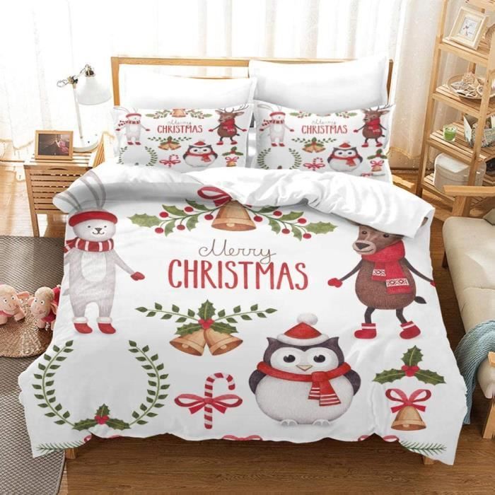 Housse De Couette Drapeau Algérien – 200x200 Cm, Microfibre Douce, 3 Pièces