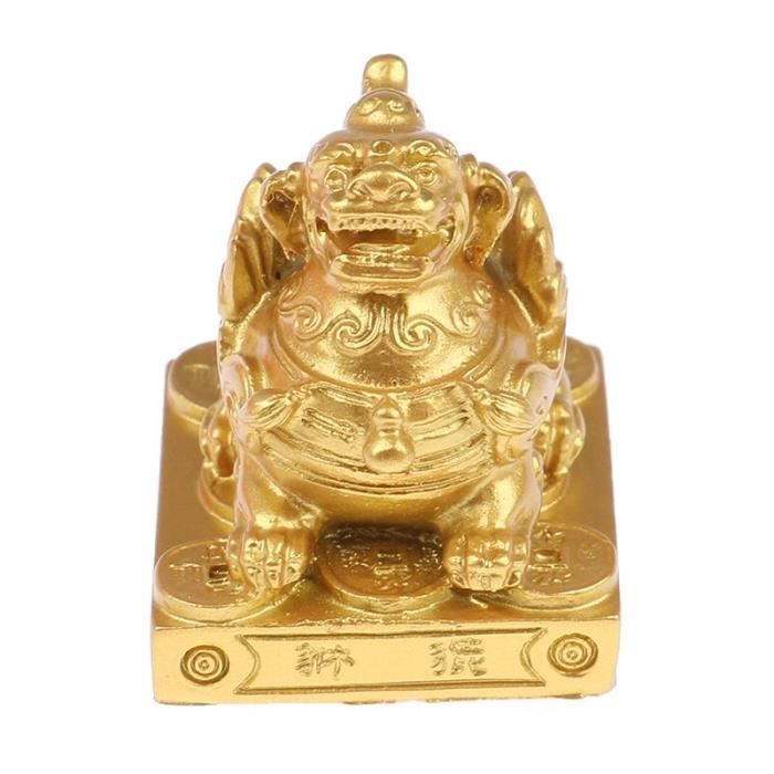 Statue Bouddha Rieur Sur Grenouille à Trois Pattes