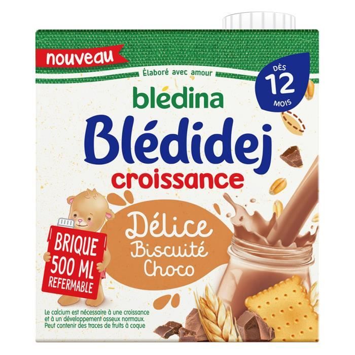 Bledina Bledidej Cereales Bebe Lactees Des 12 Mois Delice Biscuite Choco 1x500ml Achat Vente Dessert Lacte Bledina Bledidej Cereales Bebe Lactees Des 12 Mois Delice Biscuite Choco 1x500ml Cdiscount Pret A Porter