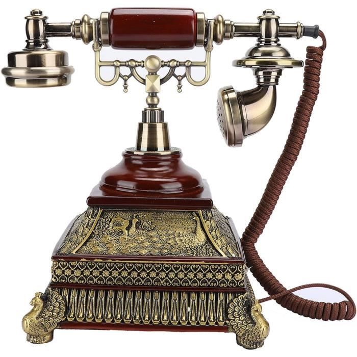 Téléphone Ancien Telic à Cadran Vintage 1950/60 - Sans Prise