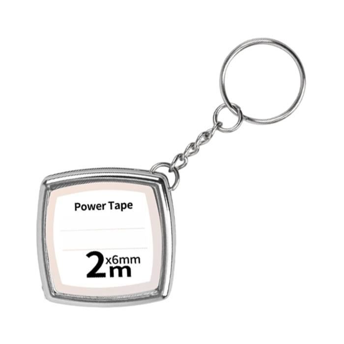 Mini Mètre Ruban Porte-Clés 100 Cm - Mètre De Poche Précis Avec Clip, Idéal Bricolage Et Quotidien
