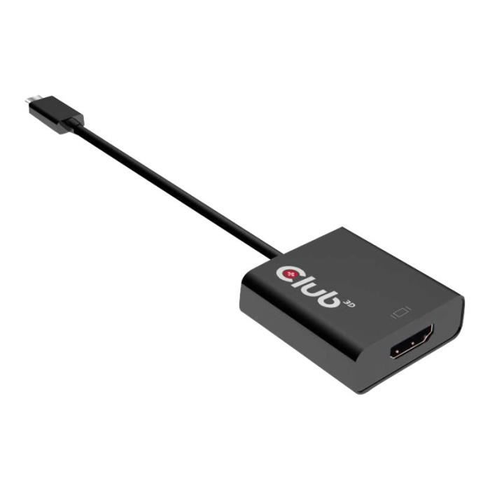 Club 3D USB 3.1 Type C to HDMI 2.0 UHD 4K Active Adapter Adaptateur vidéo externe USB-C 3.1 HDMI