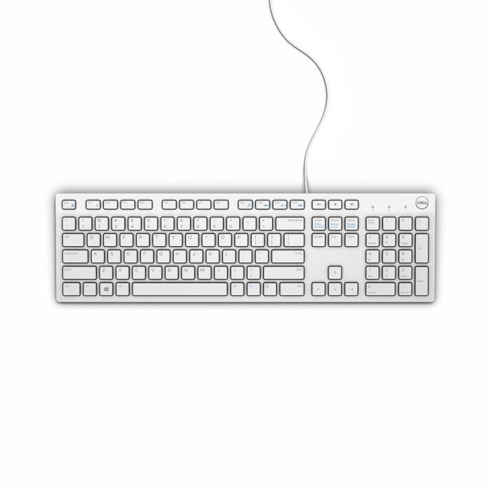Clavier - DELL - KB216 - USB - QWERTY - Blanc