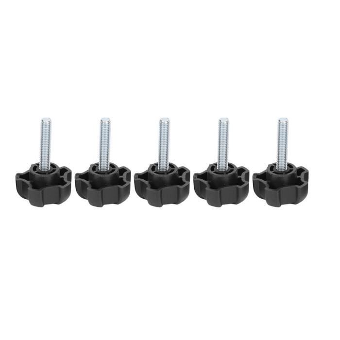 10 Vis Moletées Pouce M4x16mm En Laiton - Boutons Grip - Marque Uxcell - Neuves