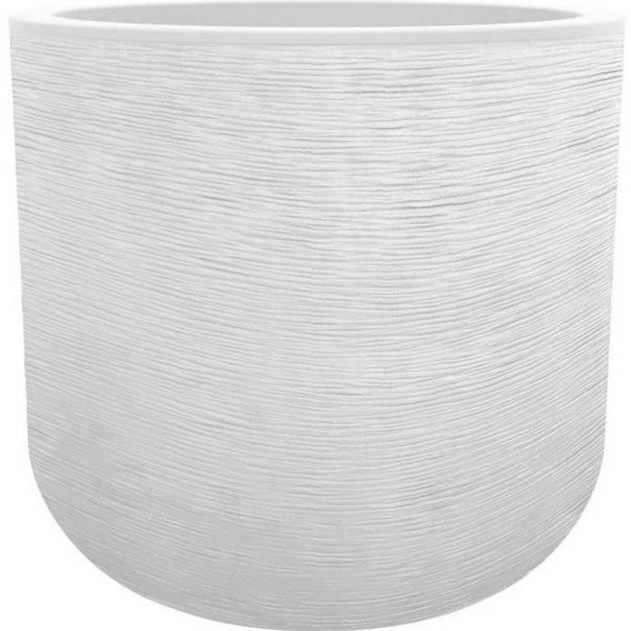 Pot Carré Volcania Gris Anthracite 57L - Design et robustesse
