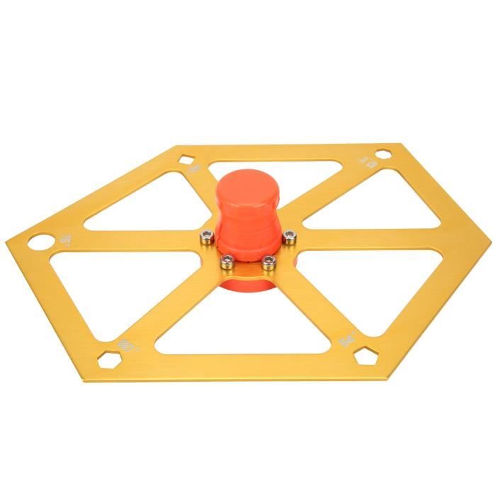 Règle D'angle Multi-usage 8 En 1 Pour Menuiserie - Lot De 2, Orange S5C7
