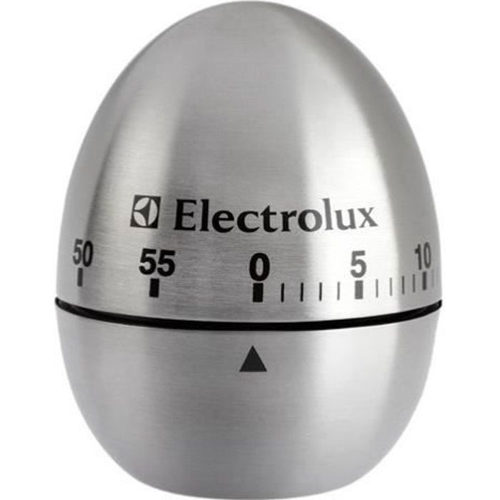 Electrolux 9029792364, Minuteur mécanique de cuisine, Acier inoxydable, 60 min, Autonome, Ampoule, 1 pièce(s)