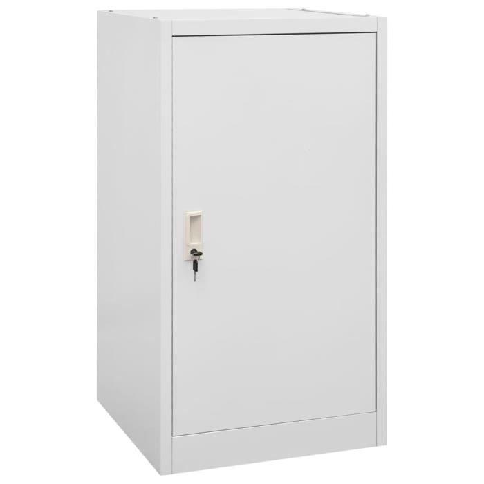 Armoire à Selles Anthracite 53x53x105 Cm – En Acier, Verrouillable, Porte-selle Réglable, 4 Crochets, Pour écurie Et Sellerie