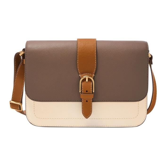 Sac Bandoulière Crossbody S.Oliver - Marron (Ivoire) - 100% Polyuréthane - Neuf Avec étiquettes