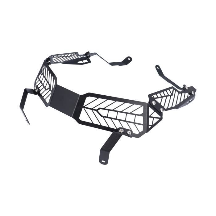 Garde-phare Universel Pour Moto Et Vélo - Grille En Fer, Style Rond, Protection Durable