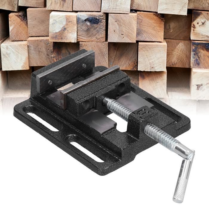 Serre-Joint Perceuse à Colonne 23 Cm – Étau Rapide Anti-Rouille, Fixation Sécurisée Multifonction Pour Bois Métal, Outil Atelier Pro