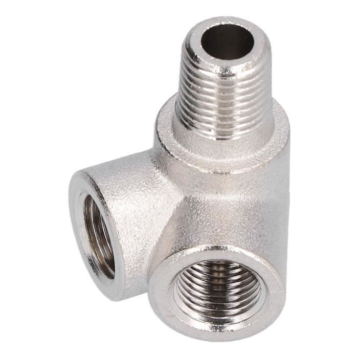 Raccord Coude PVC 4 Voies 32mm - Lot De 10 - Pour Conduit électrique, Irrigation, Meubles - Gris