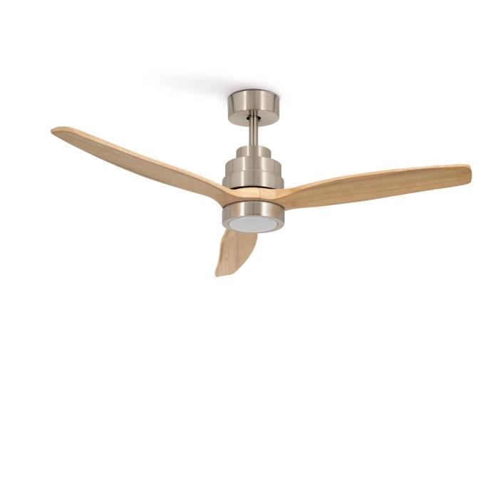 Ventilateur de plafond - Create - Avec lumière - Silencieux - Fonction été/hiver - Télécommande - Create