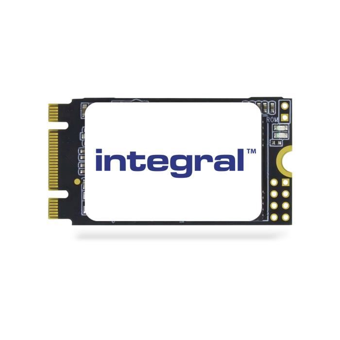 SSD interne Integral 128 Go M.2 SATA III 2242, jusqu'à 480 Mp-s en lecture 400 Mo-s en écriture