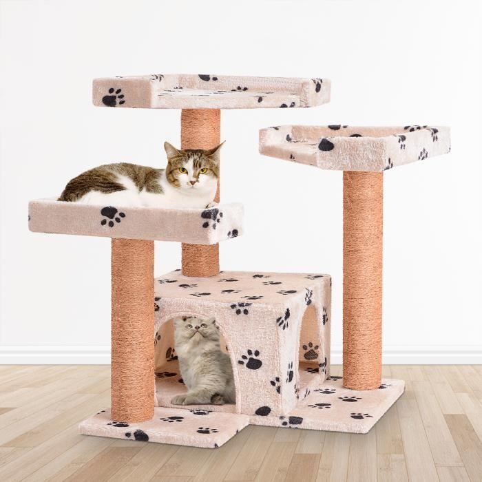 Arbre à Chat Pas Cher Griffoir Simple Design Petit Grand Chats Grattoir ...