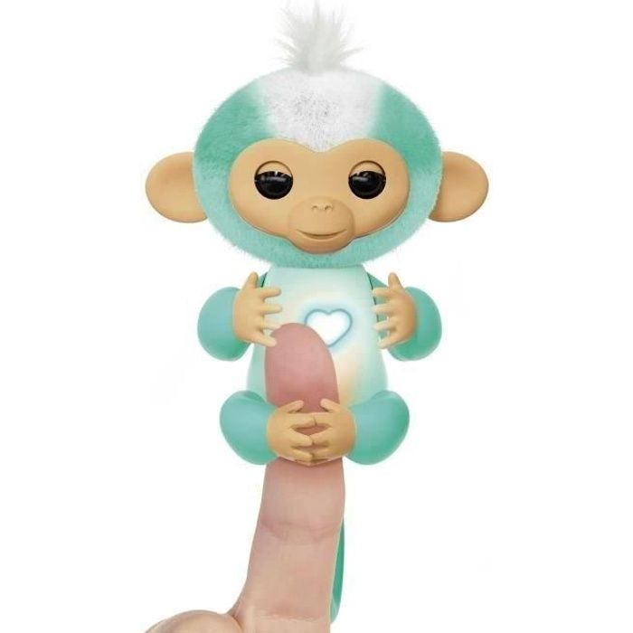 figurine interactive fingerlings - petit singe ava de lansay