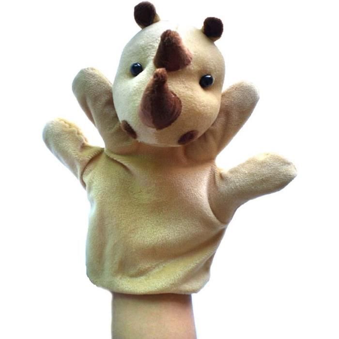 Marionnette à Main Caméléon En Peluche – Jouet Interactif Pour Enfants – Pour Jeux De Rôle, Narration Et Spectacle – Cadeau Noël