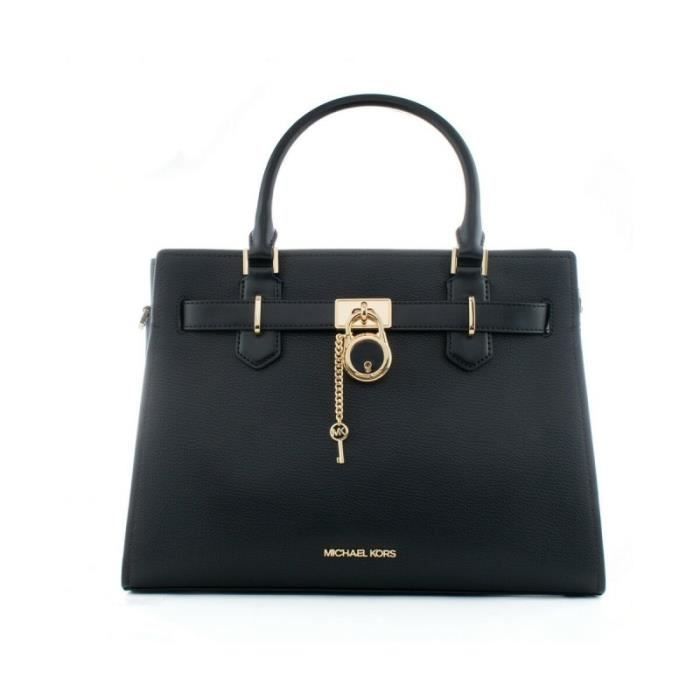 Leather Sac Michael Kors Femme Noir Michael Kors Kensington Sac à