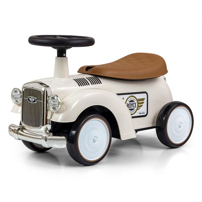 Porteur Royce vintage crème (beige) - métal 58x35x27 cm unisexe