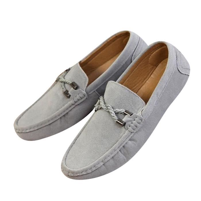 Chic Hommes Casual Moccasin Doux et Confortable À Enfiler Conduite Mocassins Chaussures
