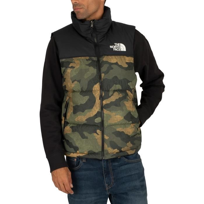 Nuptse Gilet, vert Vert - Cdiscount 