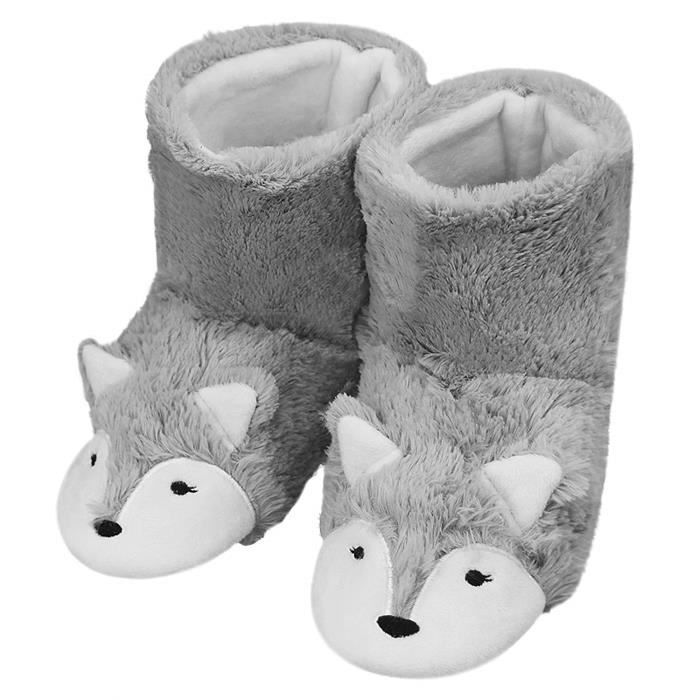 Chaussons Enfant En Peluche Capybara - Pantoufles Animaux Mignonnes, Chaudes Et Antidérapantes Pour L’intérieur - Fille Et Garçon